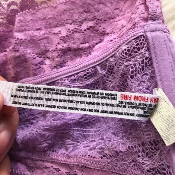 Free People Lace Bandeau - Light Purple - Picture 6 of 8